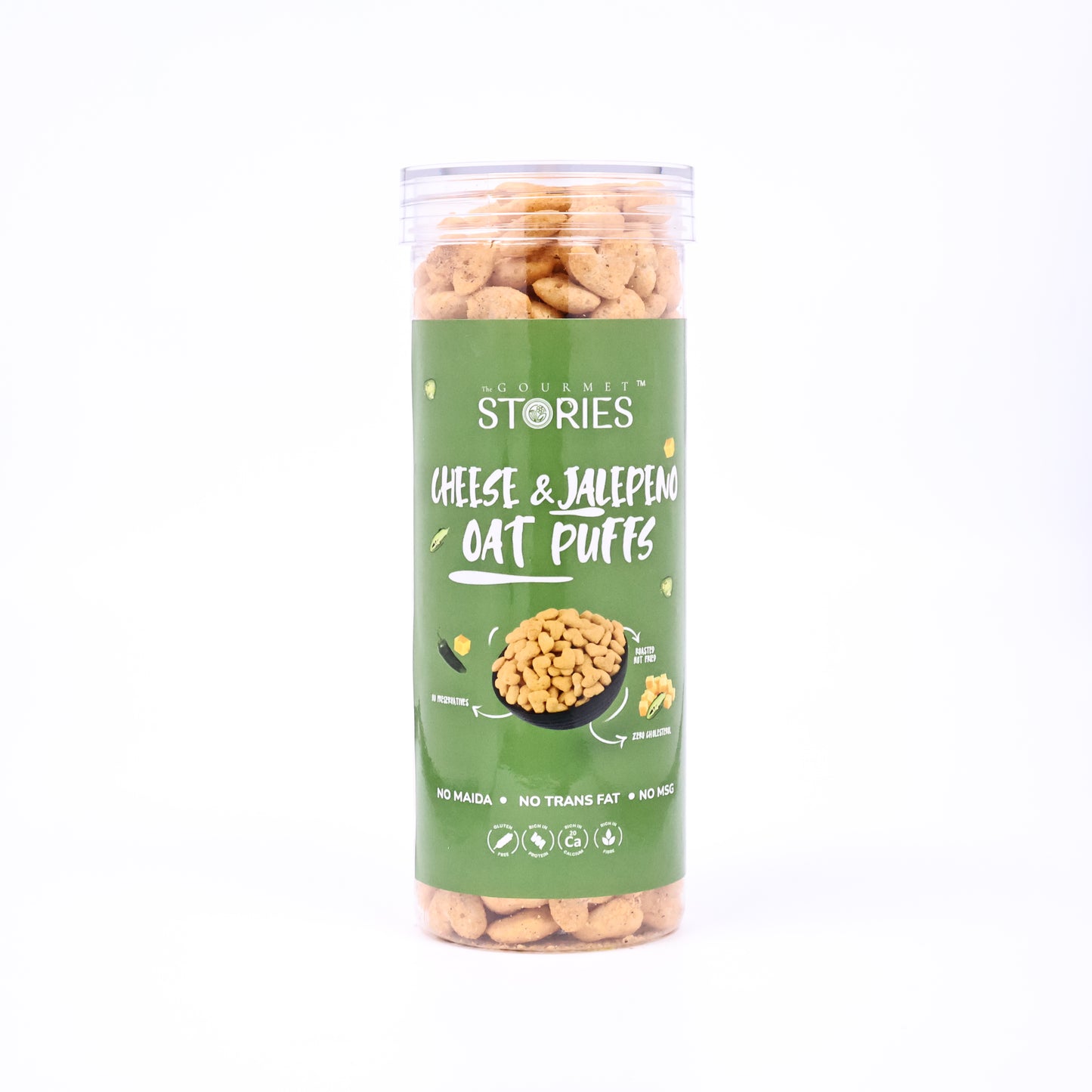 Oat Puff - Cheese & Jalapeno