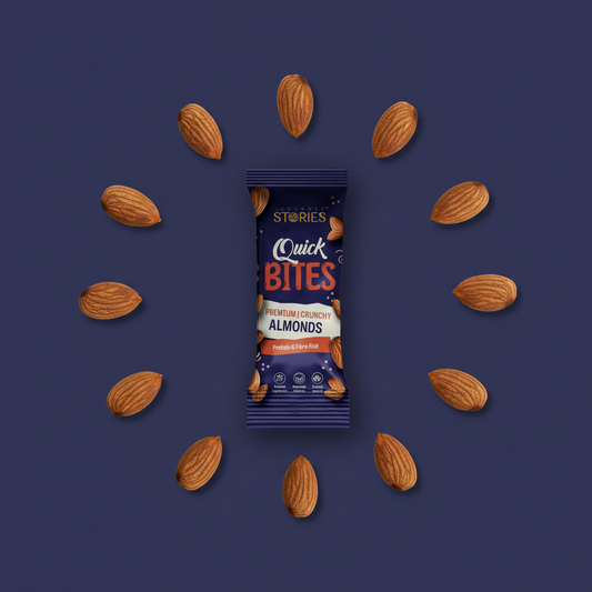 Quick Bites - Almonds - 20Gm x 6pc