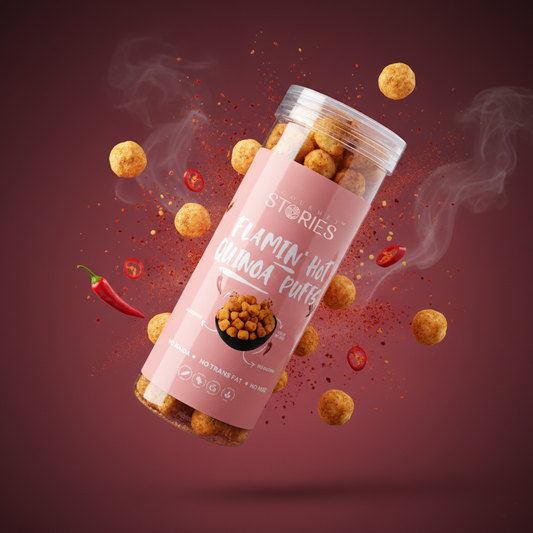 Quinoa Puffs - Flamin Hot