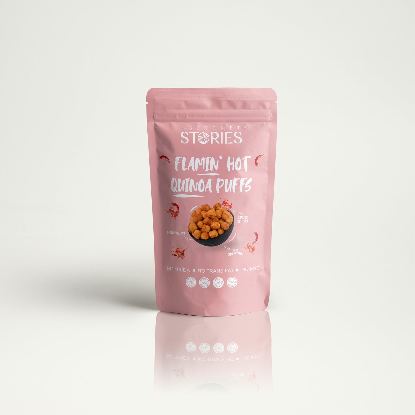 Quinoa Puffs - Flamin Hot