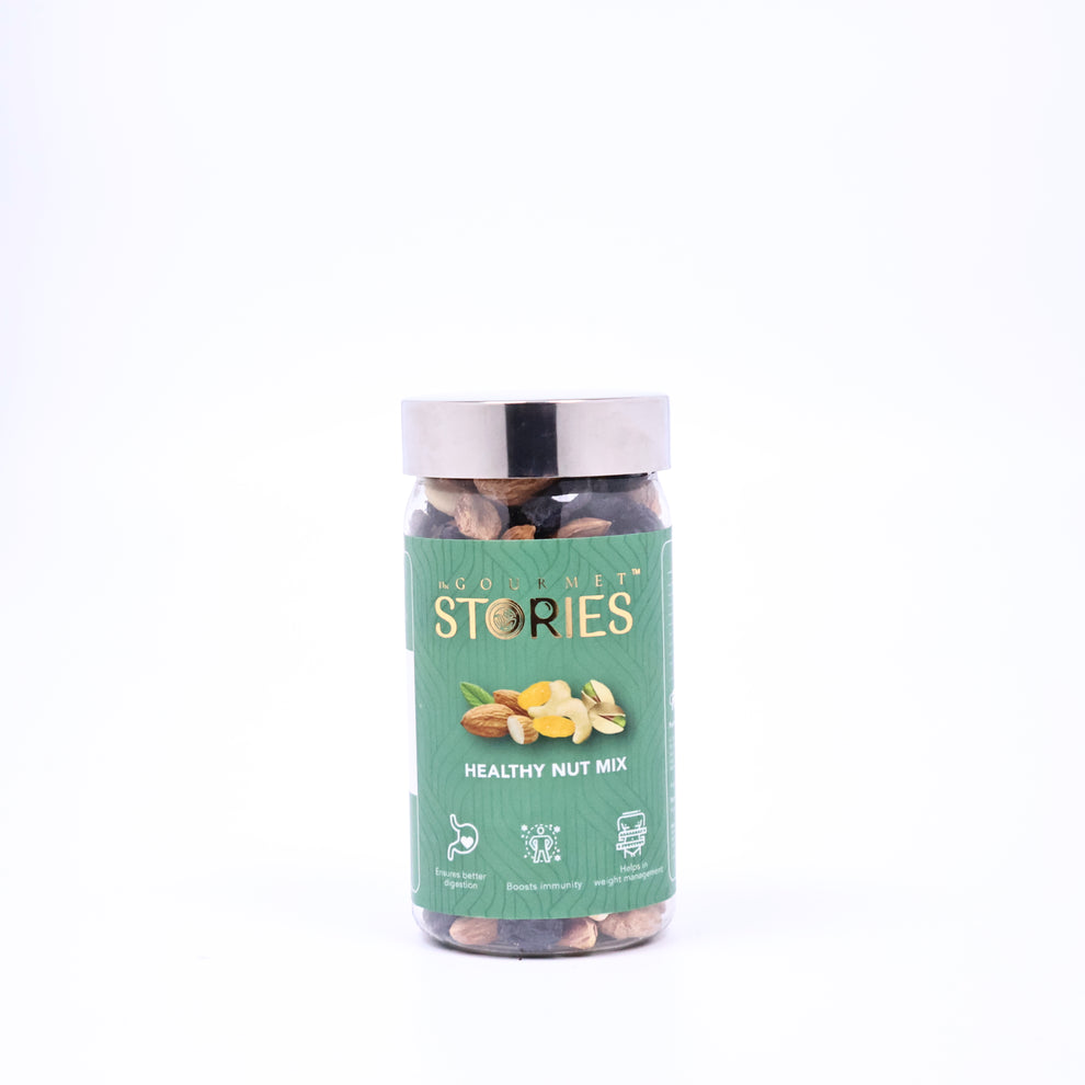 Healthy NutThe Gourmet Stories' Healthy Nut Mix A Wholesome Blend of