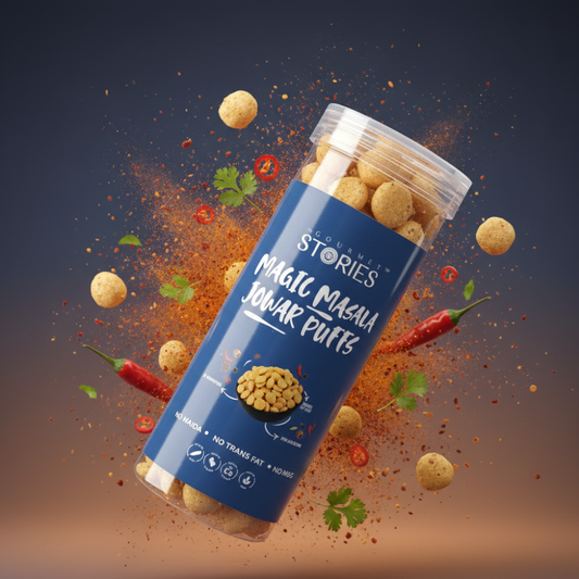 Jowar puffs - Magic masala