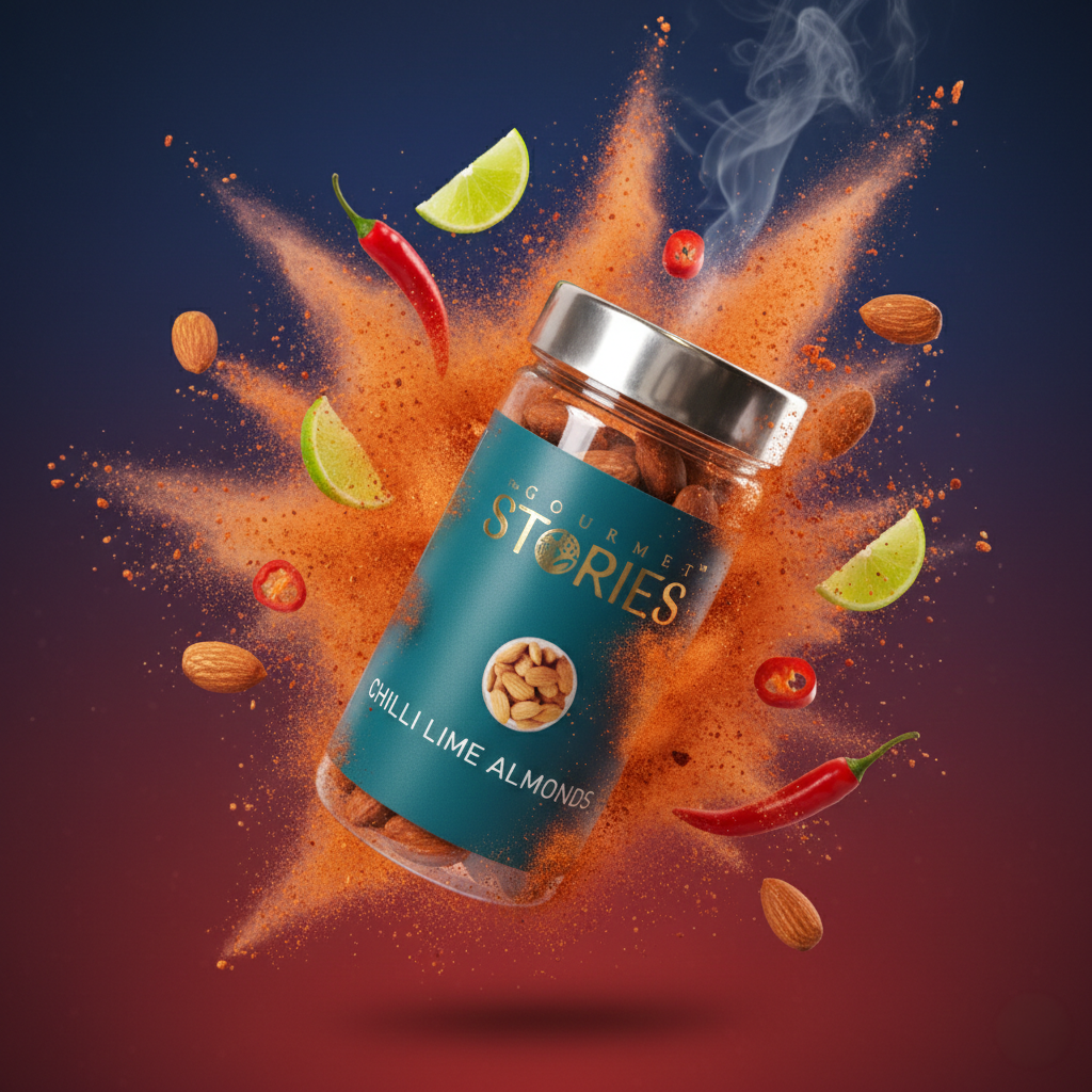 Almonds Lime and chilli