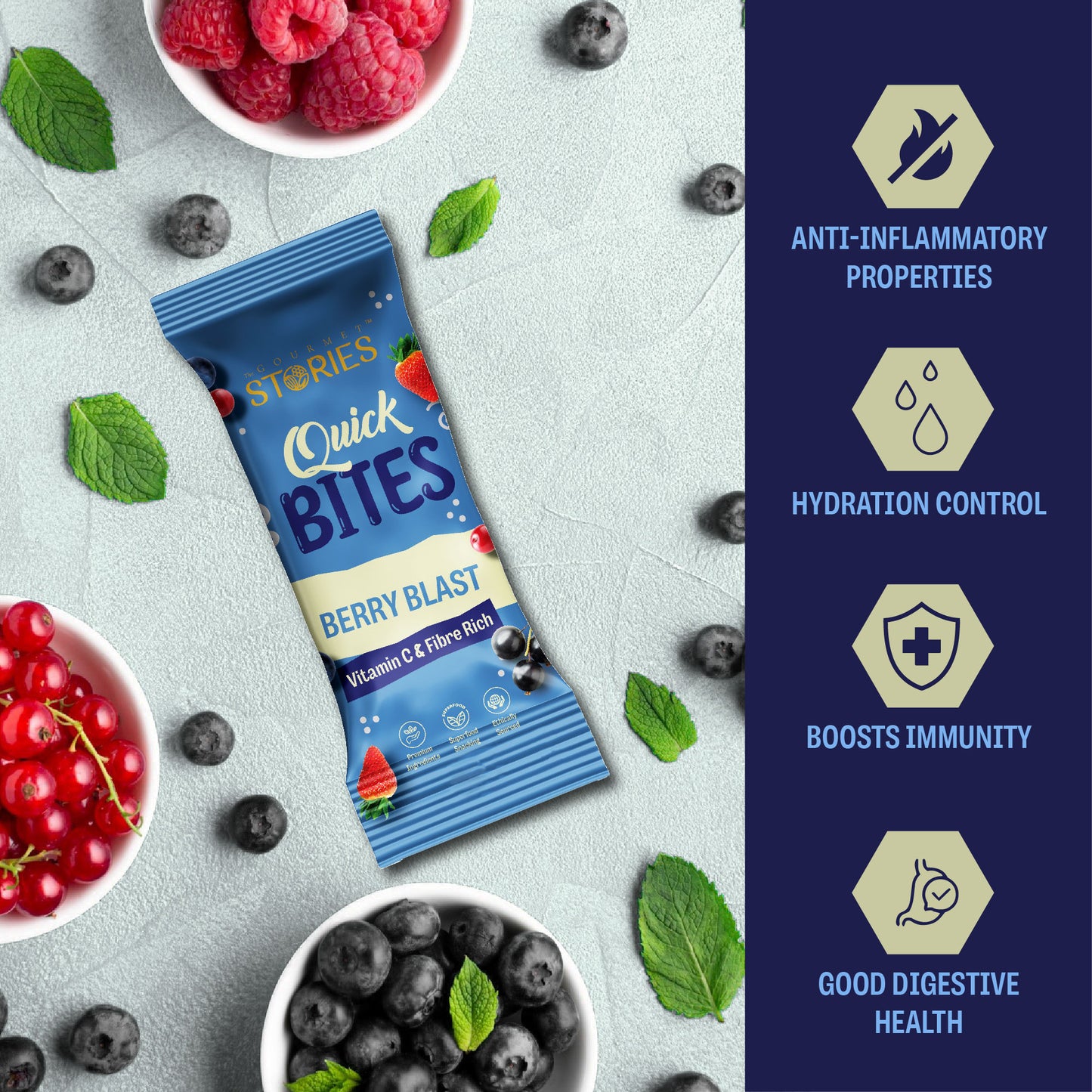 Quick Bites - Berry Blast - 25Gm x 6Pc