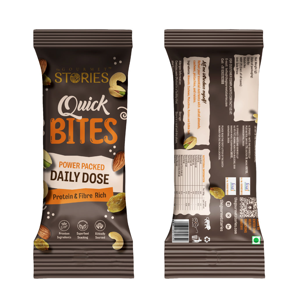 Quick Bites - Daily Dose - 25Gm x 6Pc