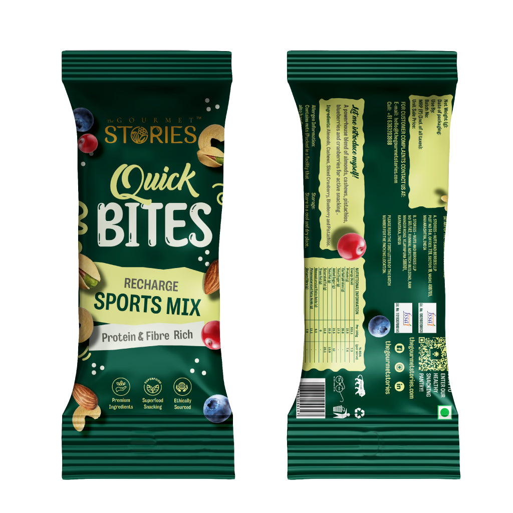 Quick Bites- Sports Mix - 25Gm x 6pc