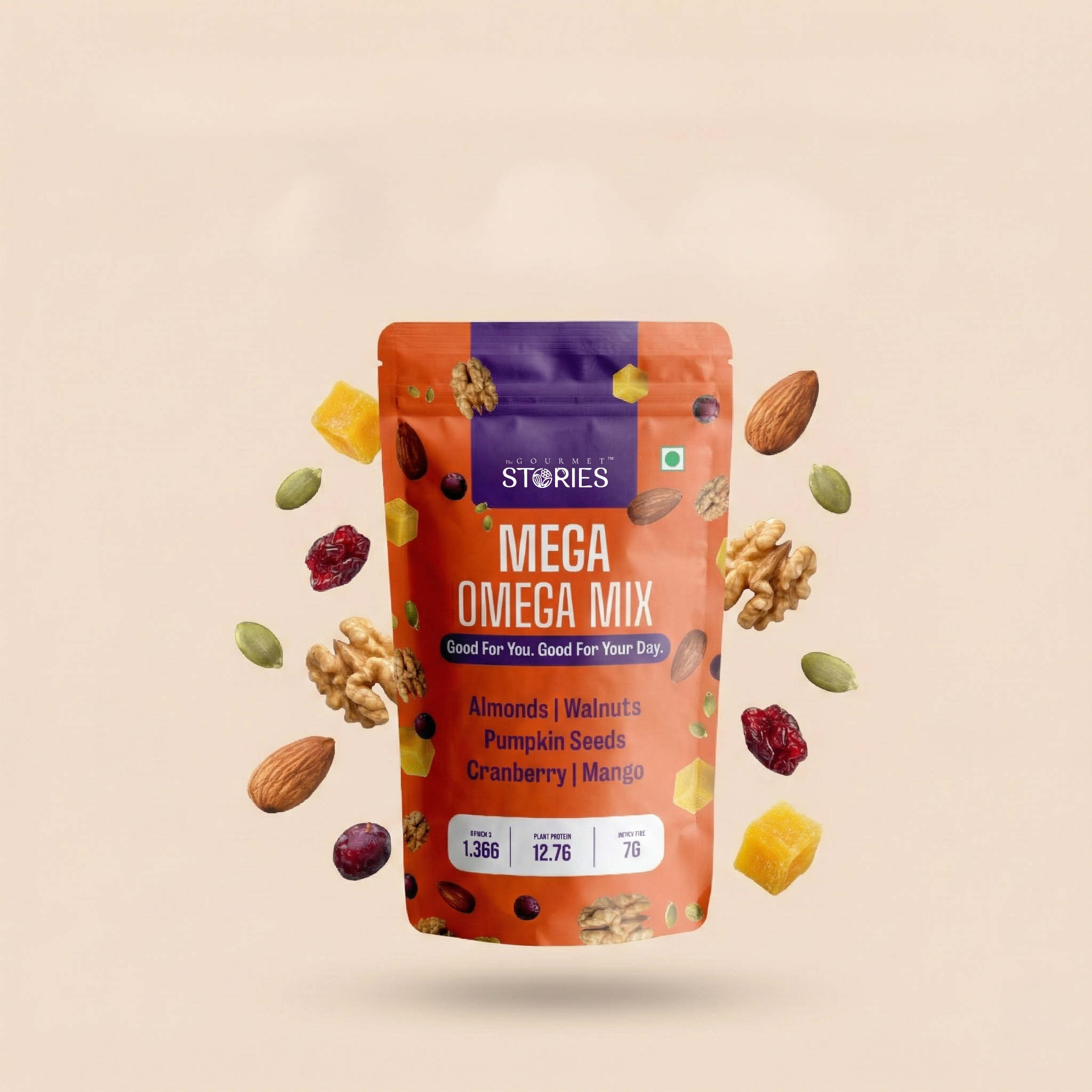 Mega Omega Mix | Buy Omega-Rich Healthy Snack Online India — The ...