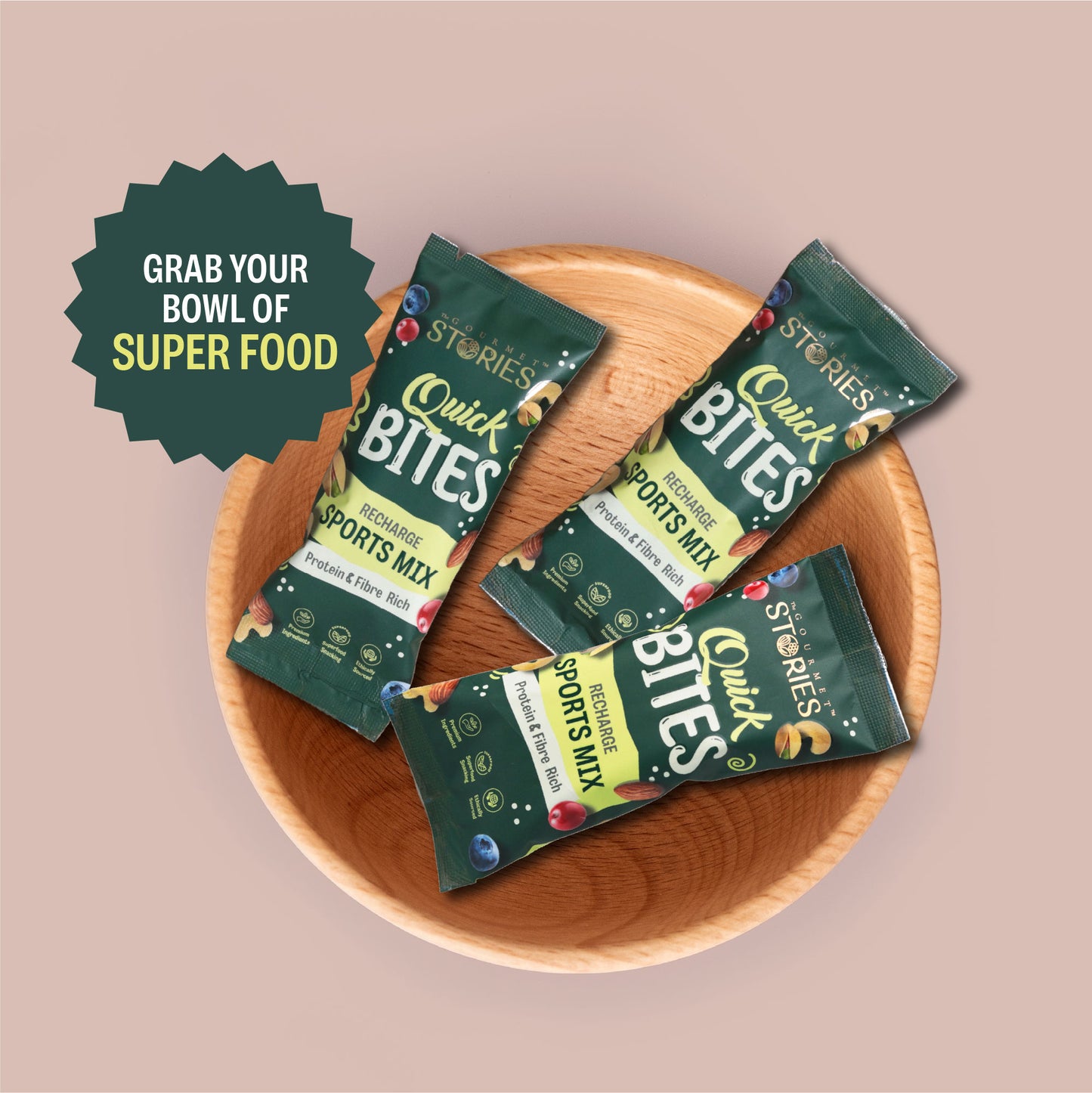 Quick Bites- Sports Mix - 25Gm x 6pc